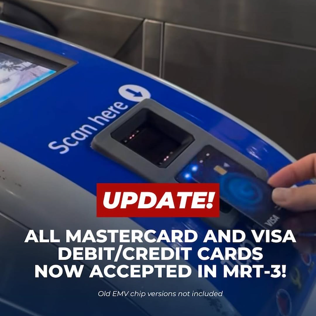 Manila MRT3 EMV and QR Acceptance - I have some answers